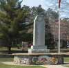 The Cenotaph - Across Station Street from the Legion | Downtown Bancroft